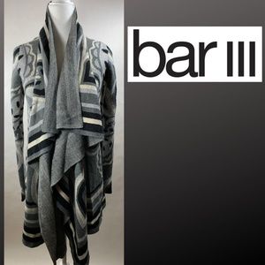 Bar III Cascade Open Knit Cardigan Sweater